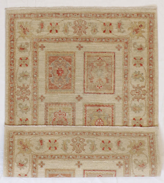 3x5 - Tabriz Fine All Over Rectangle - Hand Knotted Rug — 57639