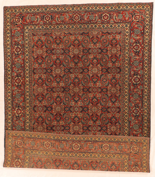 8x10 - Herati Wool/Antique All Over Rectangle - Hand Knotted Rug — 57649