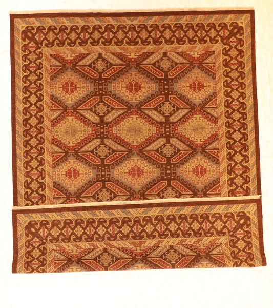 9x12 - Heriz Fine All Over Rectangle - Hand Knotted Rug