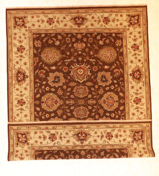 9x12 - Mahal Fine/Wool All Over Rectangle - Hand Knotted Rug