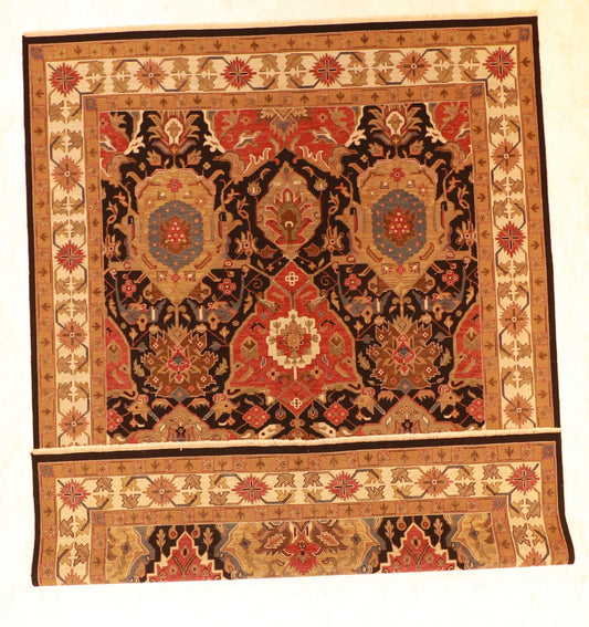 9x12 - Kazak Wool Geometric Rectangle - Hand Knotted Rug