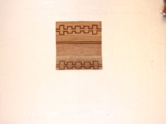 4x6 - Modern Fine/Wool All Over Rectangle - Hand Knotted Rug