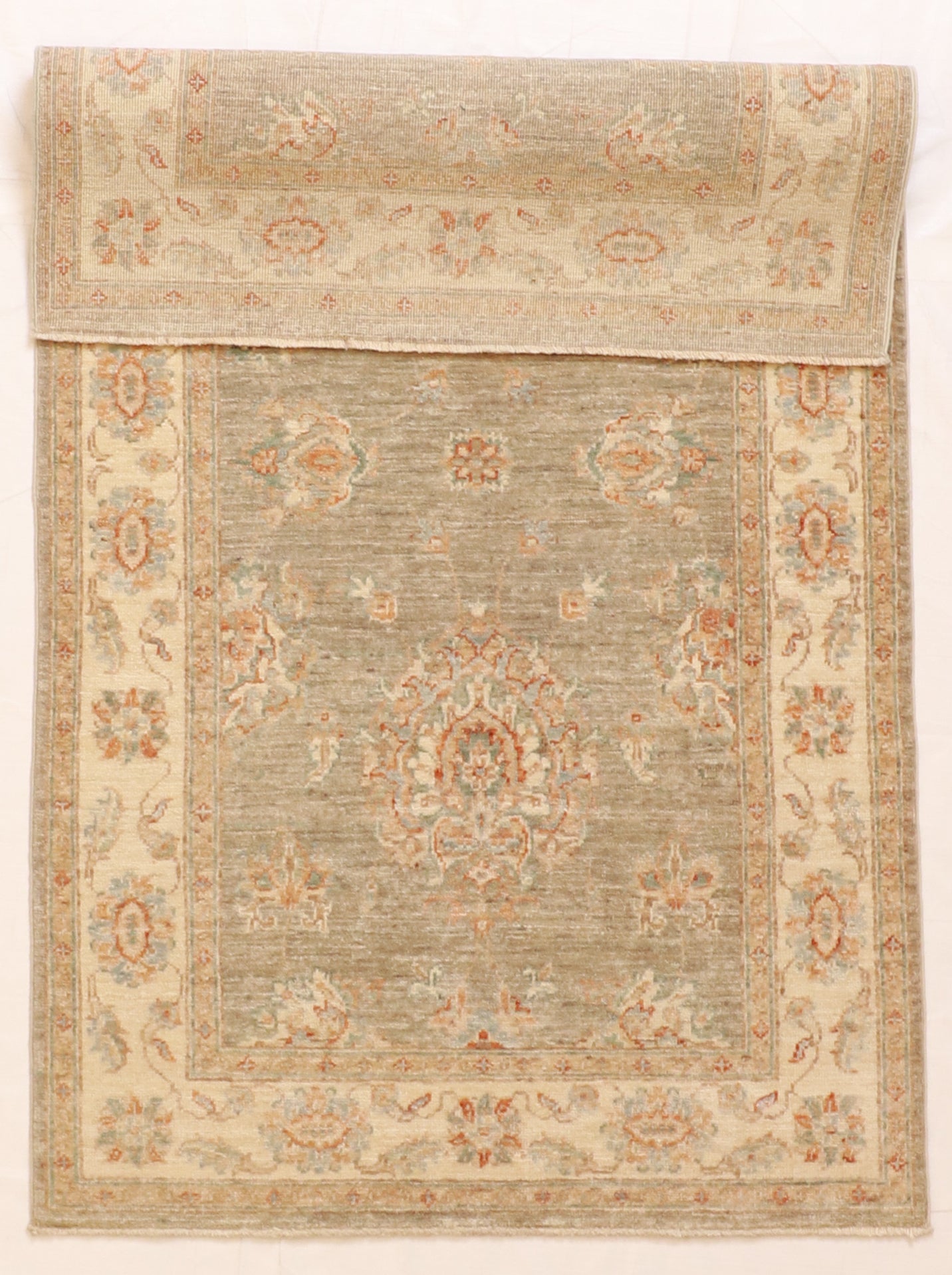 3x5 - Mashad Fine/Wool All Over Rectangle - Hand Knotted Rug