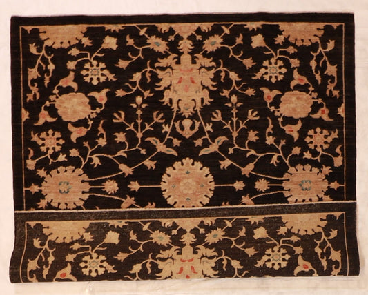 Square - Agra Fine Wool All Over Rectangle - Hand Knotted Rug