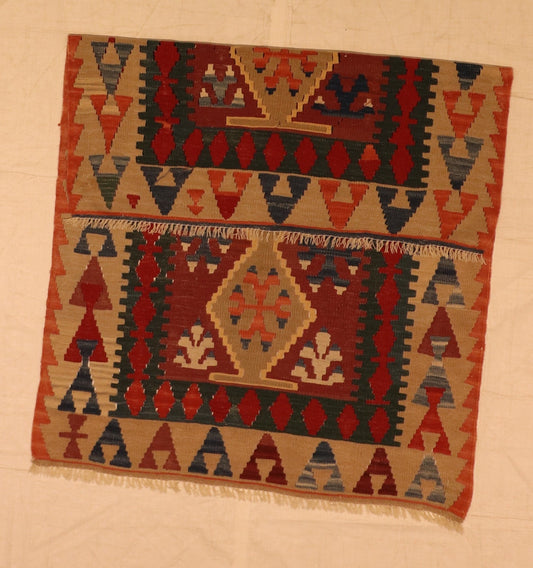 4x6 - Kilim Fine/Wool All Over Rectangle - Hand Knotted Rug