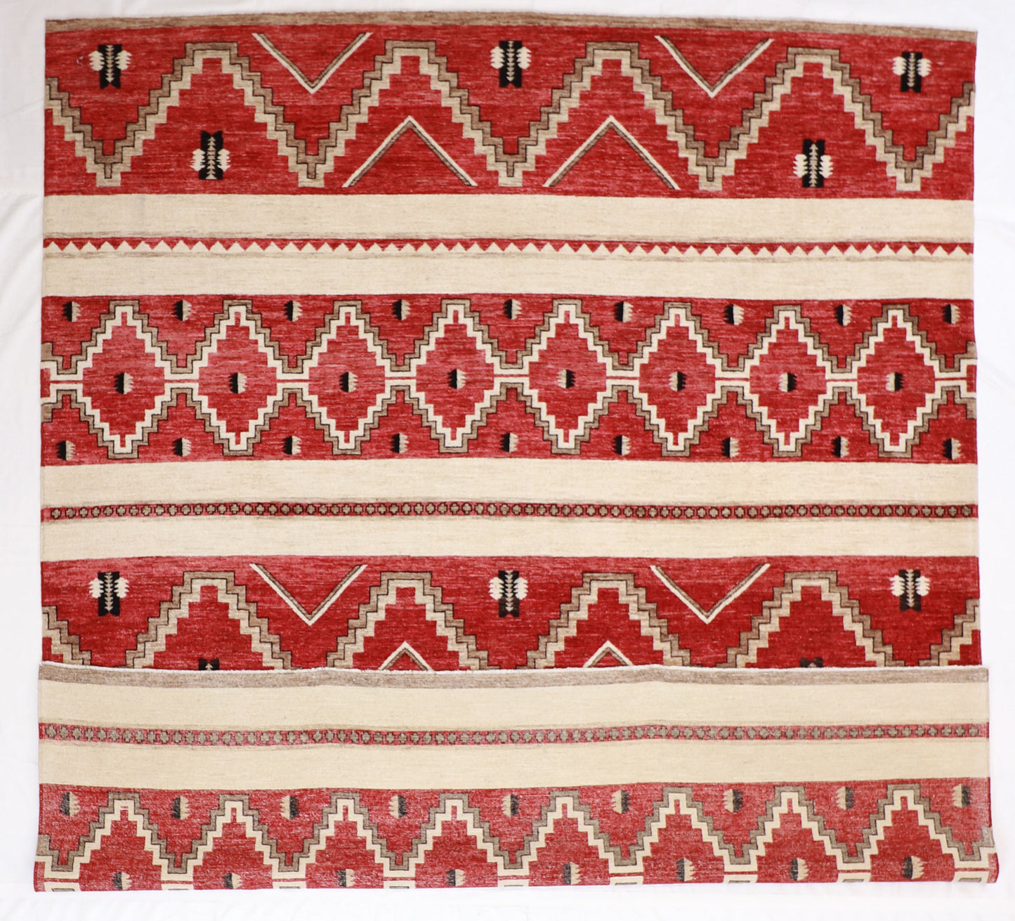 8x10 - Mountain Modern Wool All Over Rectangle - Hand Knotted Rug