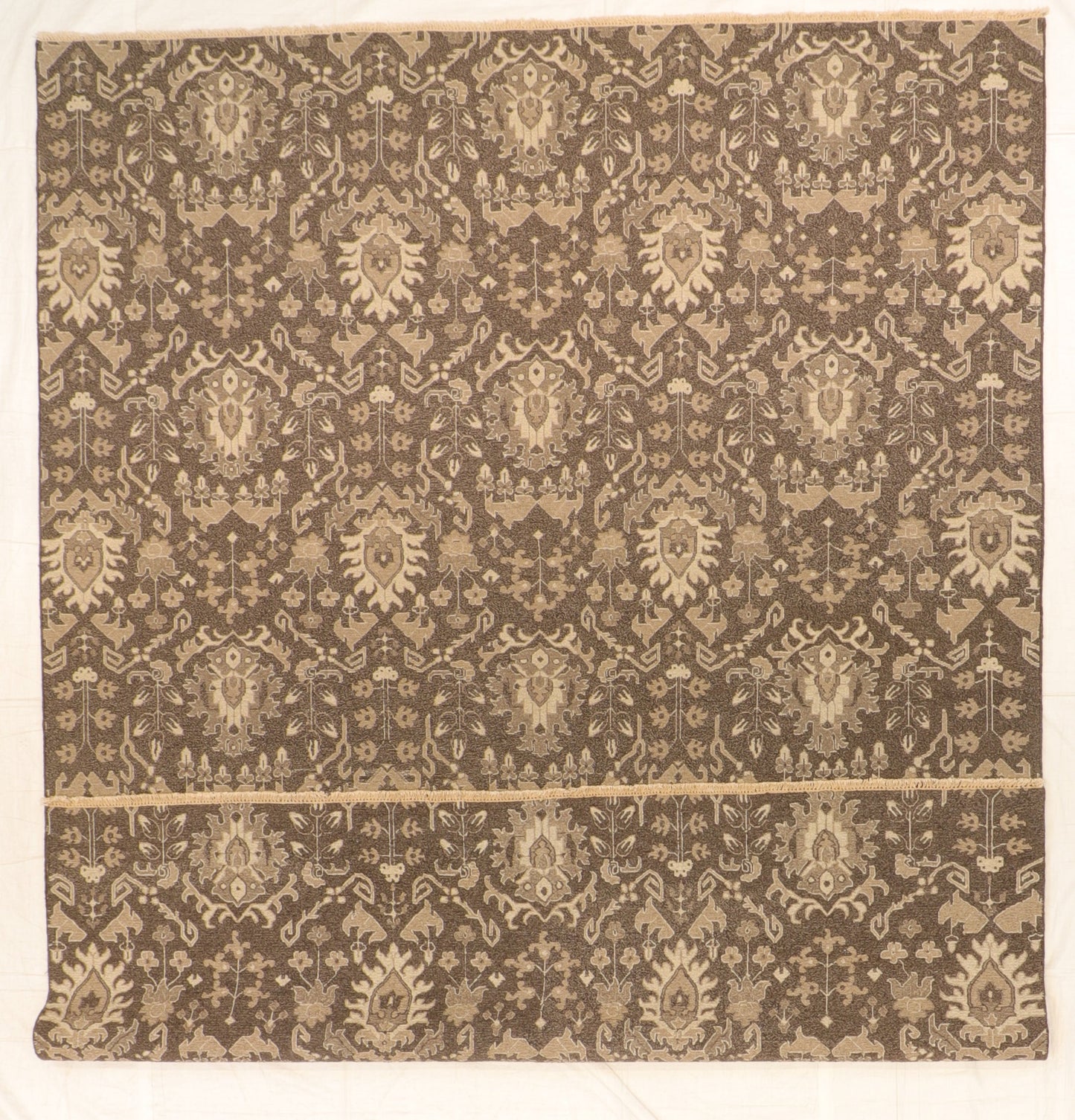9x12 - Mahal Fine Wool All Over Rectangle - Hand Knotted Rug