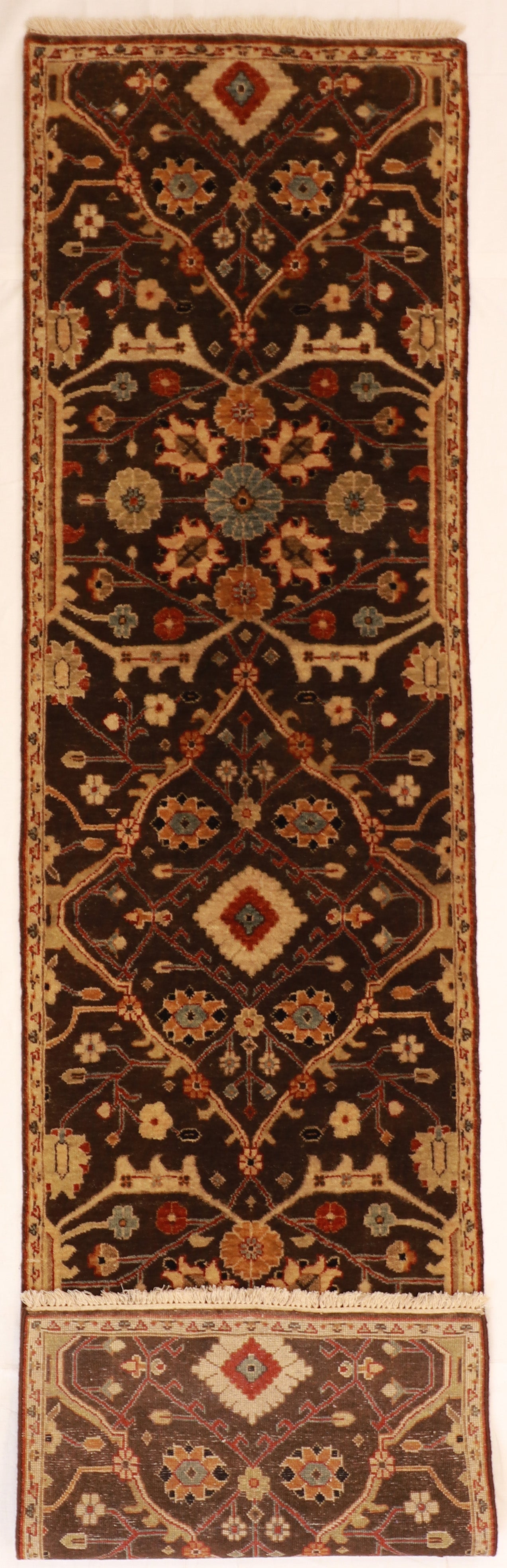 Runner - Mahal Fine All Over Rectangle - Hand Knotted Rug