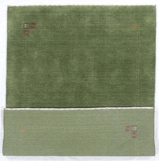 5x7 - Gabbeh Fine/Wool All Over Rectangle - Hand Knotted Rug