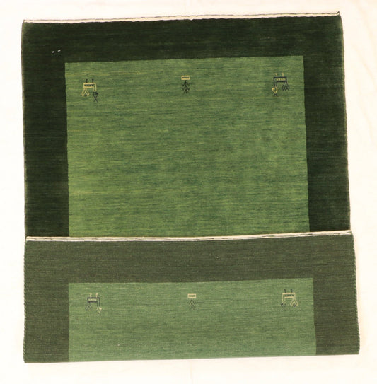 5x7 - Gabbeh Fine/Wool All Over Rectangle - Hand Knotted Rug