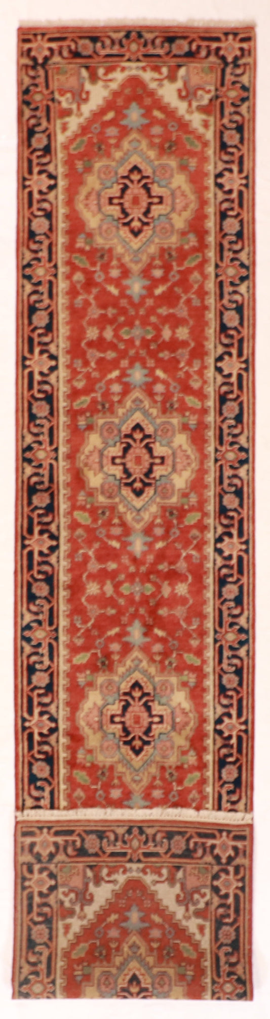 Runner - Serapie Fine/Wool All Over Rectangle - Hand Knotted Rug