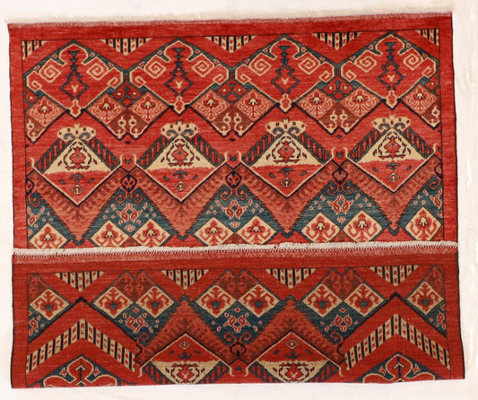 5x7 - Heriz Fine/Wool Geometric Rectangle - Hand Knotted Rug