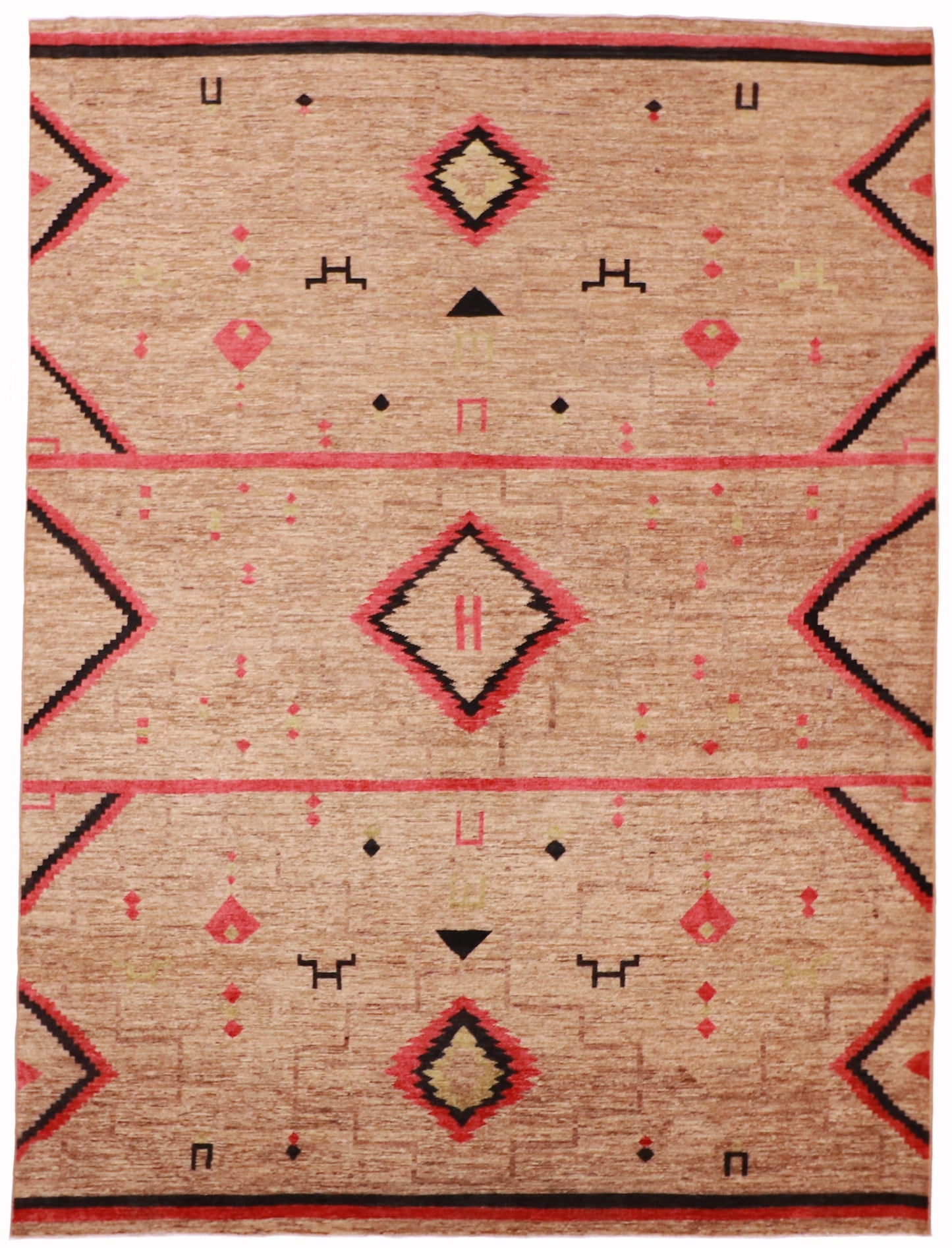 9 x 12 - Mountain Modern Fine All Over Rectangle - Hand Knotted Rug