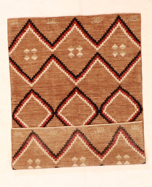 4x6 - Navajo Fine Wool All Over Rectangle - Hand Knotted Rug