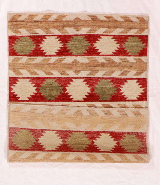 3x5 - Navajo Fine Wool All Over Rectangle - Hand Knotted Rug