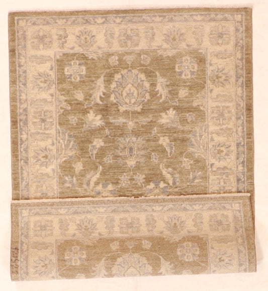 3x5 - Tabriz Fine All Over Rectangle - Hand Knotted Rug