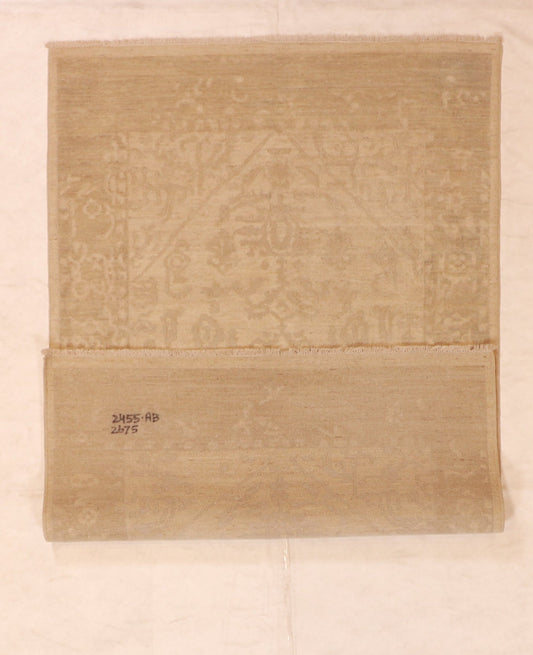 4x6 - Heriz Silk/Wool All Over Rectangle - Hand Knotted Rug