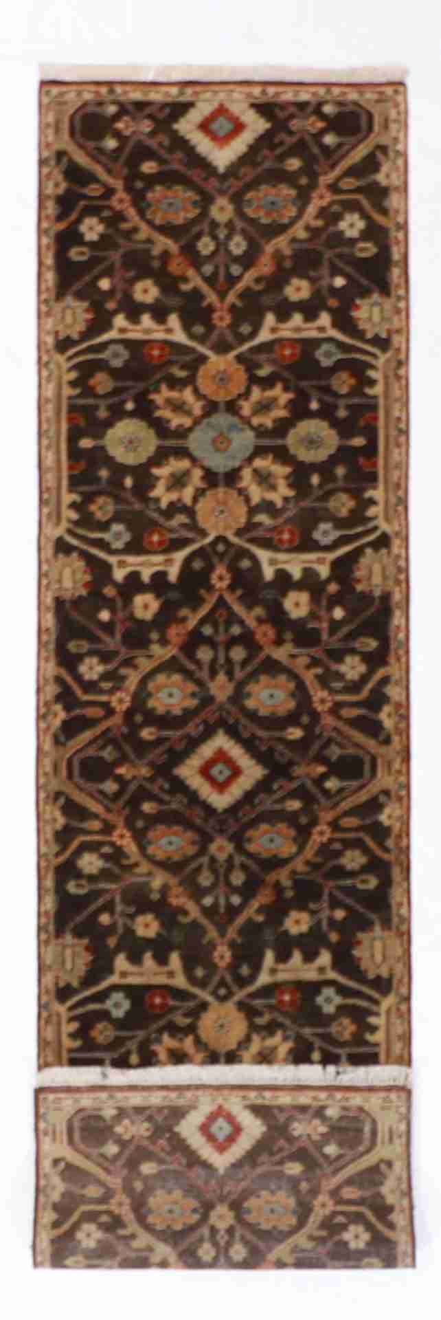 W 2.7 - L 9.11 - Bijar Wool All Over Rectangle - Finest Hand-Knotted Quality Wool - 60026