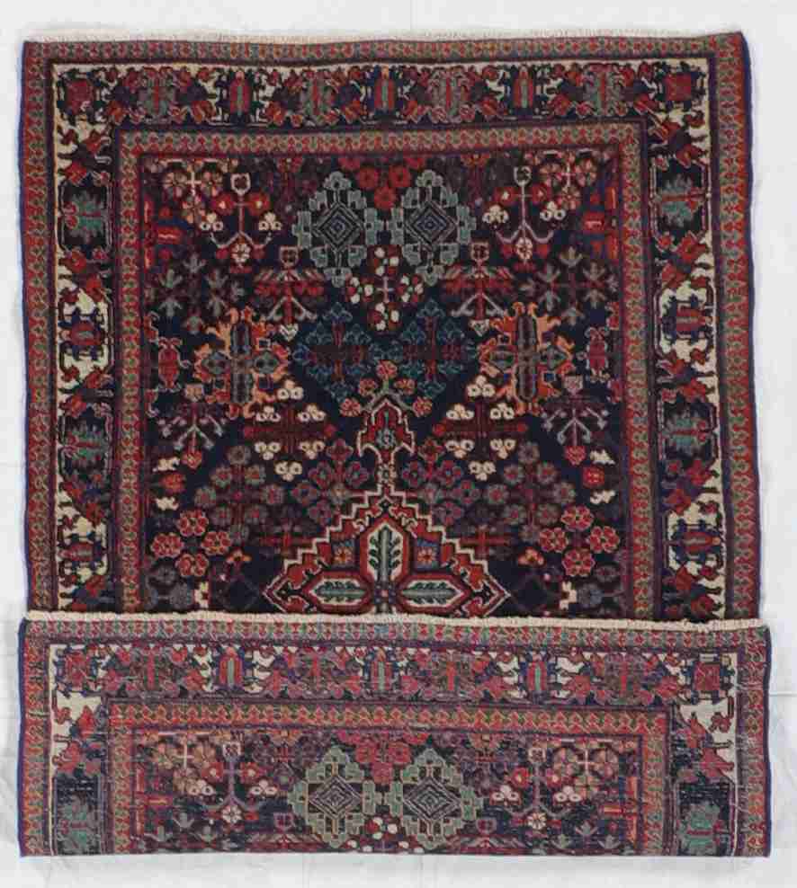 W 3.6 - L 5.1 - Jozan Wool All Over Rectangle - Finest Hand-Knotted Quality Wool - 60123