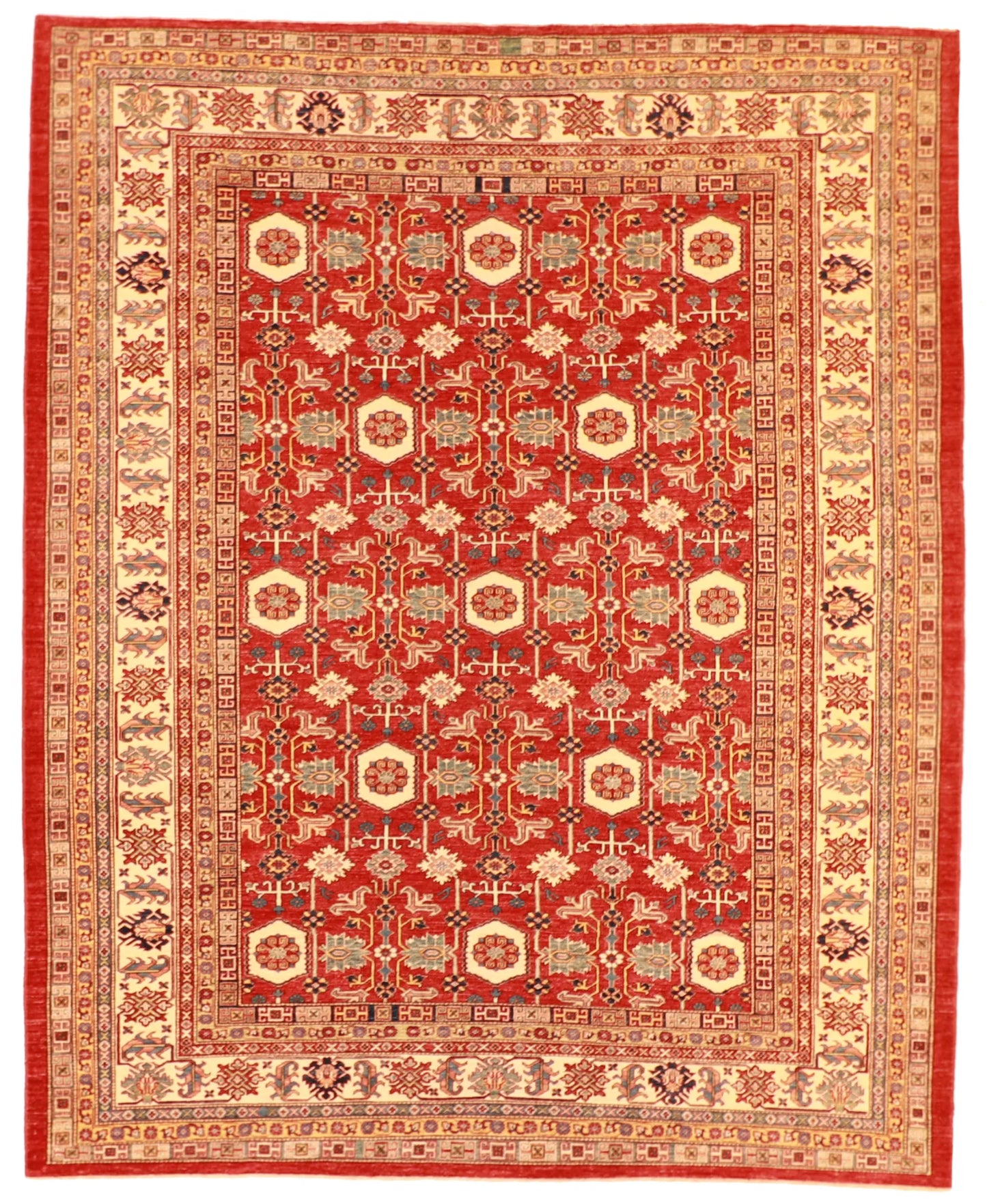 9x12 - Mahal Wool Traditional Rectangle - Hand Knotted Rug