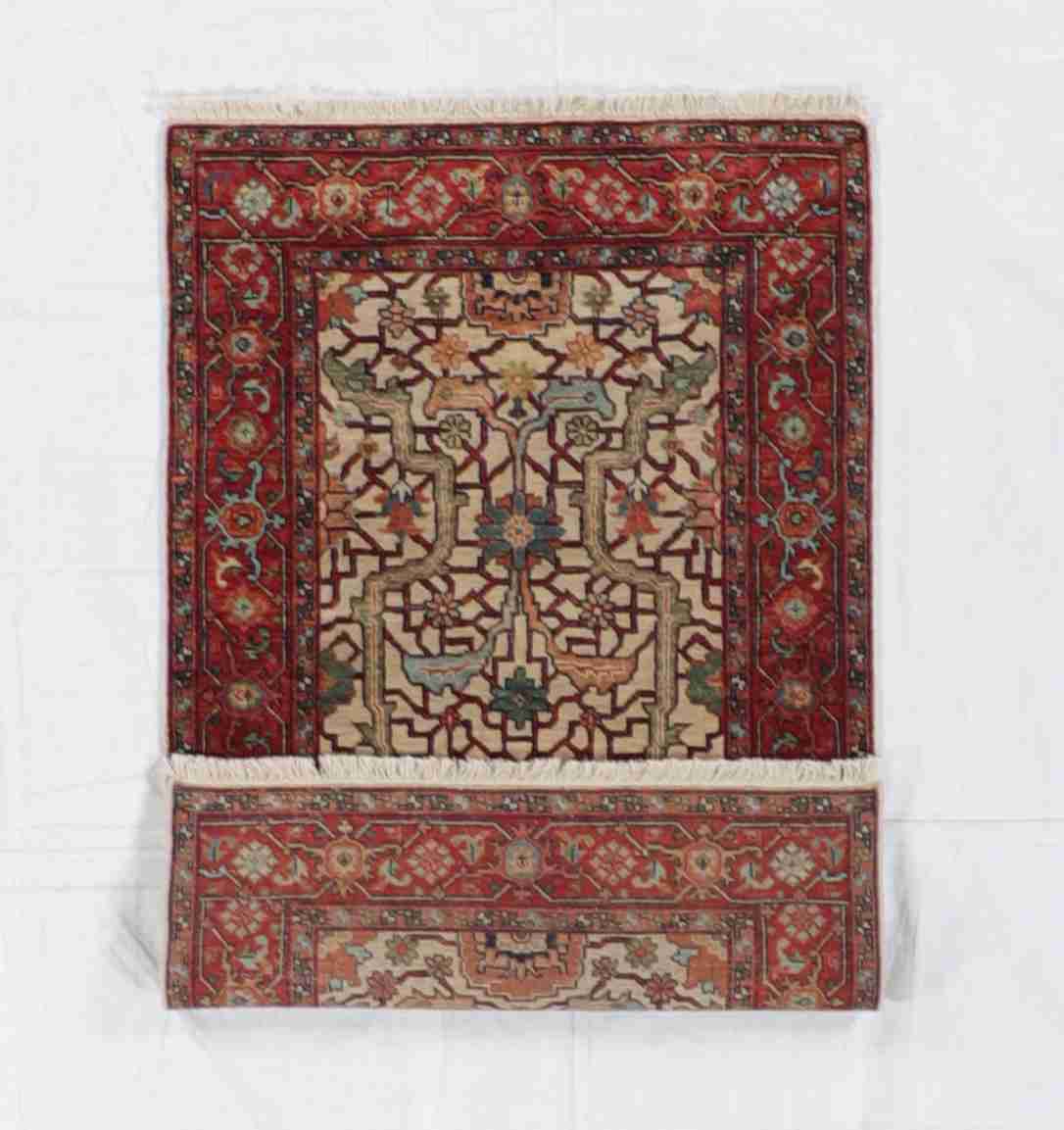 W 3 L 5 Heriz 100% Wool Handmade All Over Design - 60215