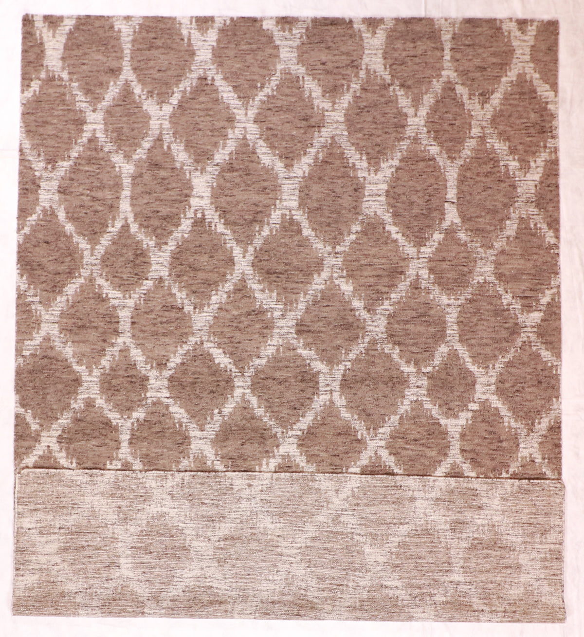 W 8.10 L 12.2 Modern 100% Wool Hand-Woven All Over Design - 60260