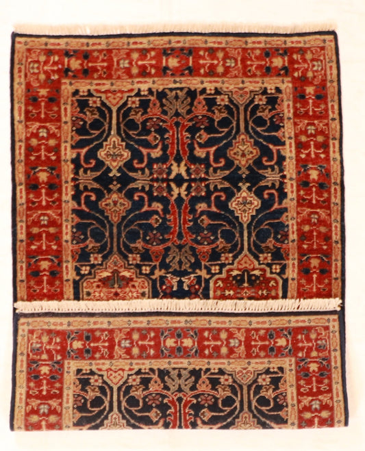 3x5 - Mashad Fine/Wool All Over Rectangle - Hand Knotted Rug — 60296