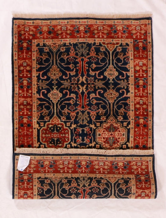 3x5 - Isfahan Wool All Over Rectangle - Hand Knotted Rug