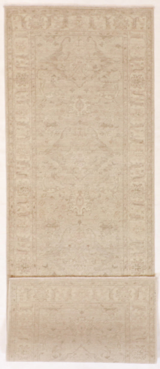 2.7 x 7.7 Runner - Sultan Abad Fine Wool All Over Rectangle - Hand Knotted Rug — 60339