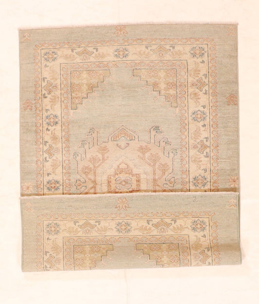 3x5 - Tabriz Fine All Over Rectangle - Hand Knotted Rug