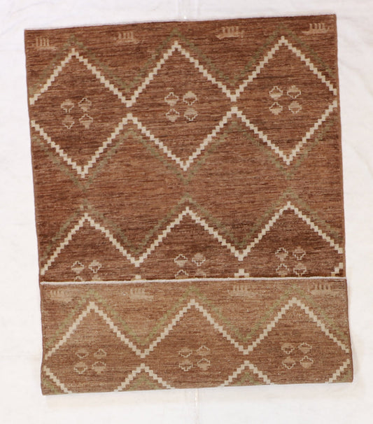 4x6 - Mountain Modern Fine All Over Rectangle - Hand Knotted Rug