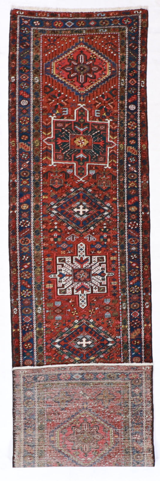 Runner - Karajeh Fine All Over Rectangle - Hand Knotted Rug