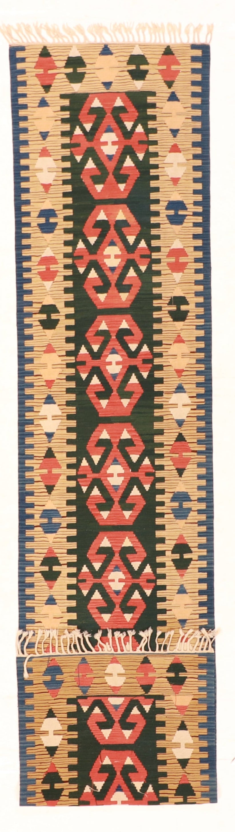 Runner - Kilim Fine/Wool All Over Rectangle - Hand Knotted Rug