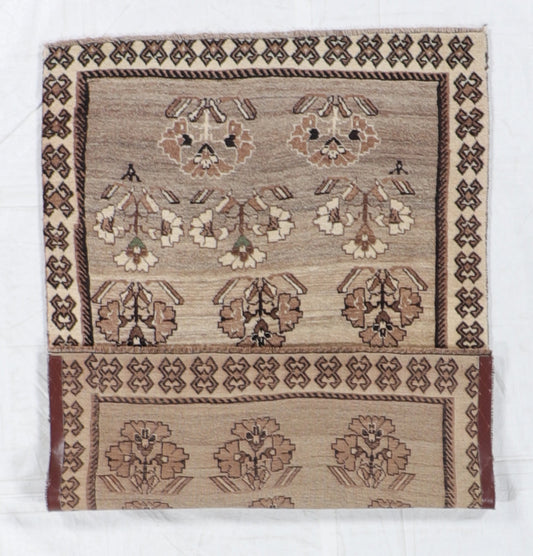 4x6 - Lori Fine/Wool Geometric Rectangle - Hand Knotted Rug — 61017