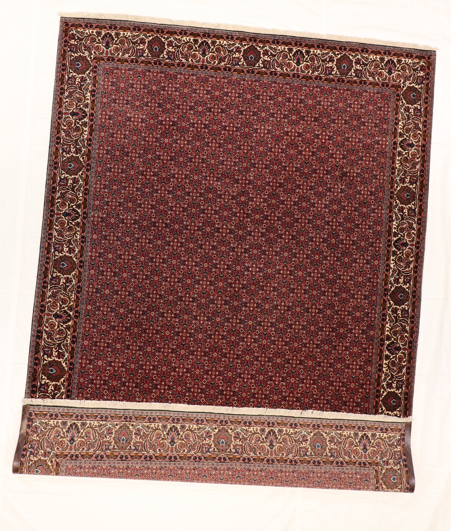 9x12 - Bijar Fine Geometric Rectangle - Hand Knotted Rug