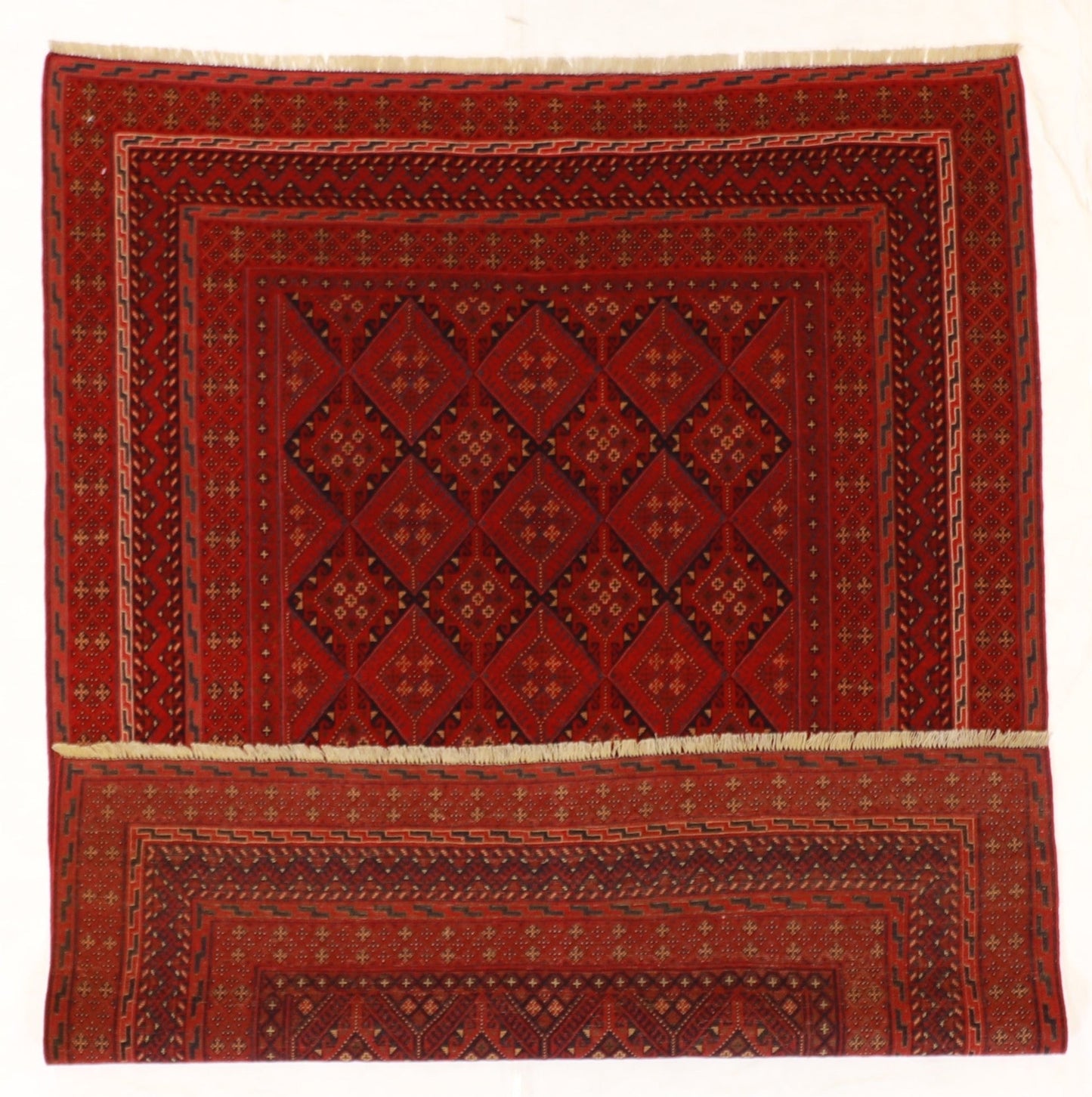 4x6 - Baluch Wool All Over Rectangle - Hand Knotted Rug