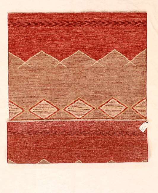 4x6 - Mountain Modern Fine All Over Rectangle - Hand Knotted Rug