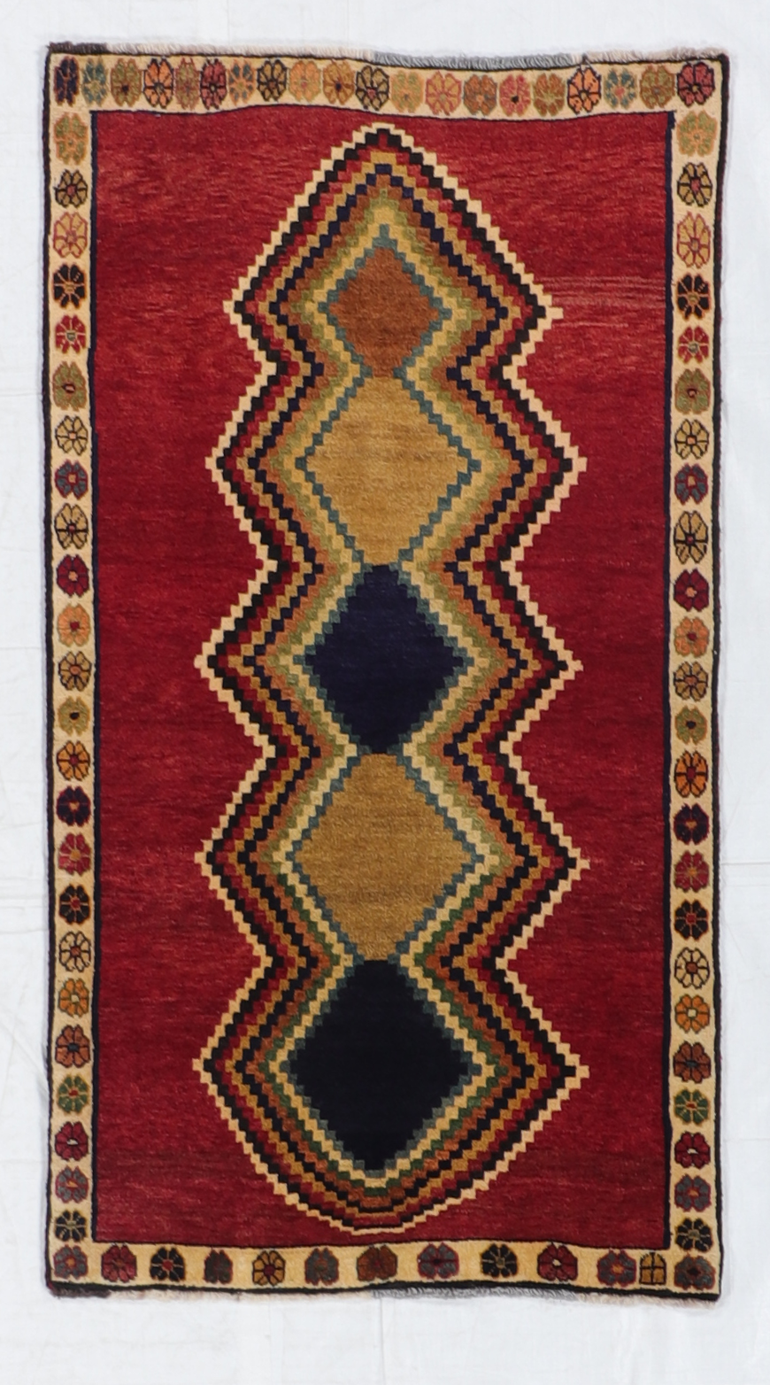 4x6 - Gabbeh Fine/Wool All Over Rectangle - Hand Knotted Rug
