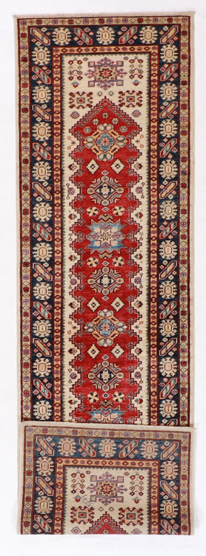 Runner - Heriz Fine All Over Rectangle - Hand Knotted Rug