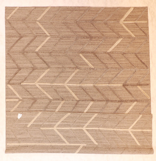 9 x12 - Modern Fine/Silk All Over Rectangle - Hand Knotted Rug — 62015