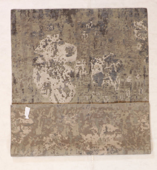 4x6 - Modern Silk All Over Rectangle - Hand Knotted Rug