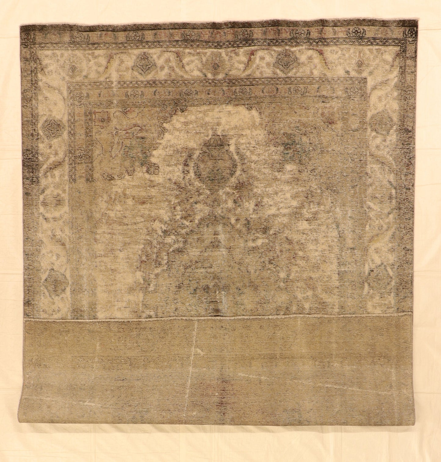 8x10 - Vintage Fine/Wool Medallion Rectangle - Hand Knotted Rug