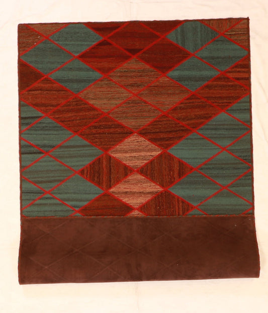 5x7 - Modern Fine/Wool All Over Rectangle - Hand Knotted Rug