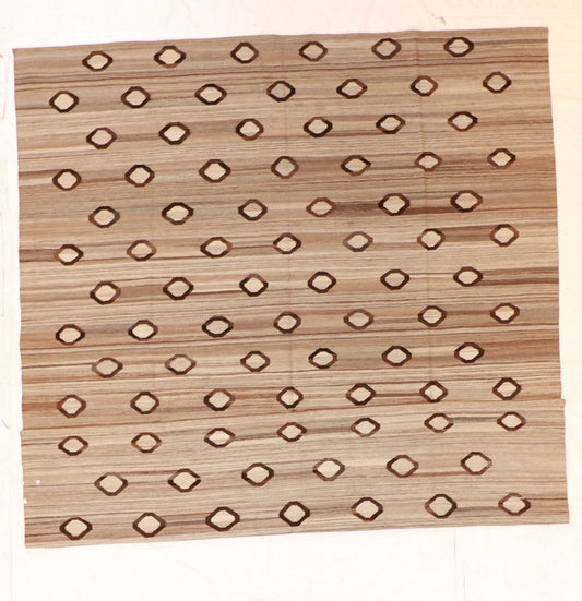 8x10 - Kilim Fine/Wool Geometric Rectangle - Hand Knotted Rug