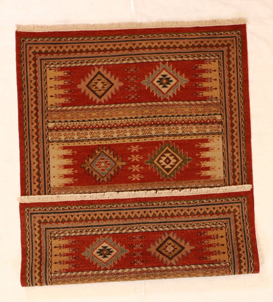 4x6 - Heriz Fine/Wool All Over Rectangle - Hand Knotted Rug