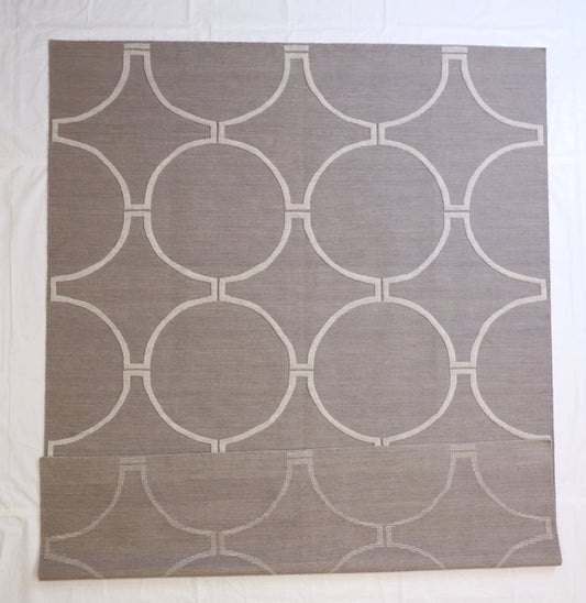 9x12 - Modern Fine All Over Rectangle - Hand Knotted Rug — 62652