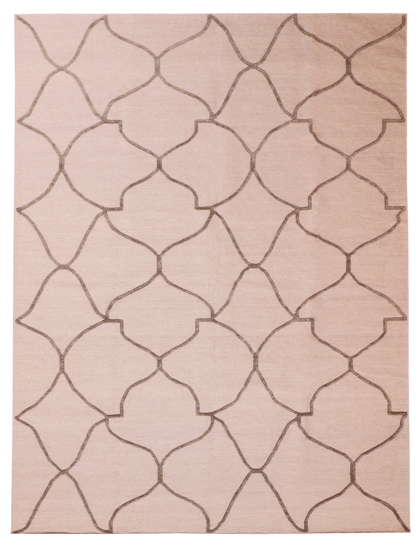 9x12 - Modern Fine All Over Rectangle - Hand Knotted Rug