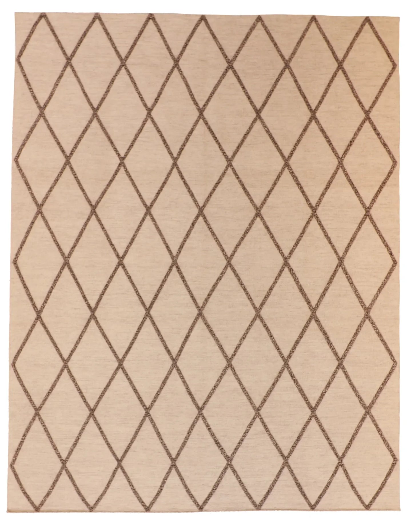 8x10 - Modern Wool All Over Rectangle - Hand Knotted Rug