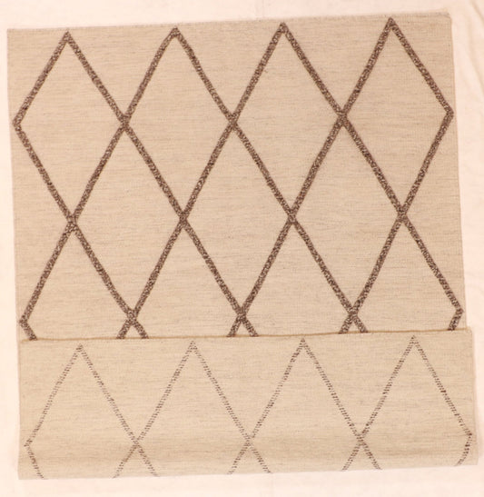 5x7 - Modern Fine All Over Rectangle - Hand Knotted Rug