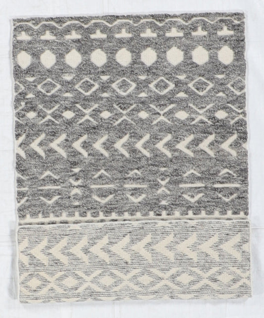 3x5 - Moroccan Fine/Wool All Over Rectangle - Hand Knotted Rug